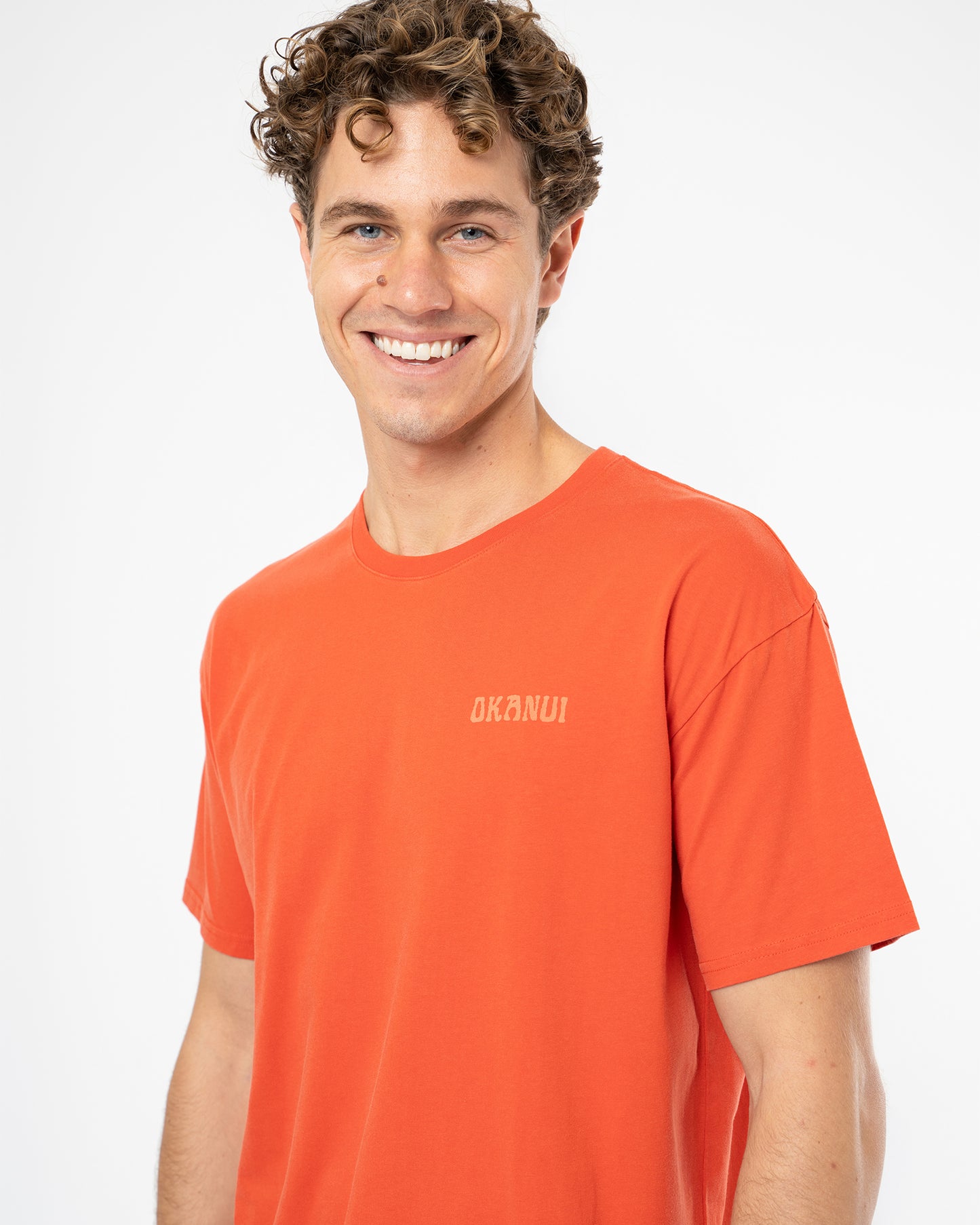 Mens Fade T'Shirt - Washed Flame