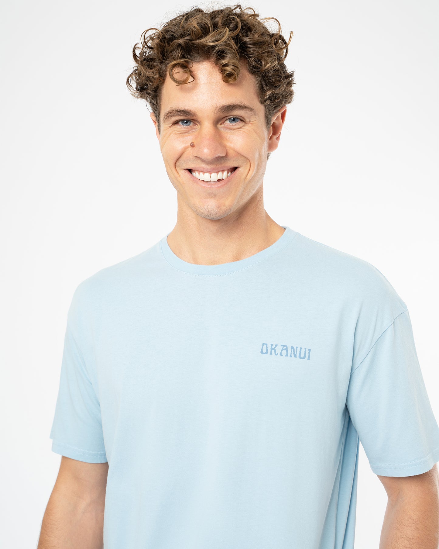 Mens Fade T'Shirt - Washed Ice