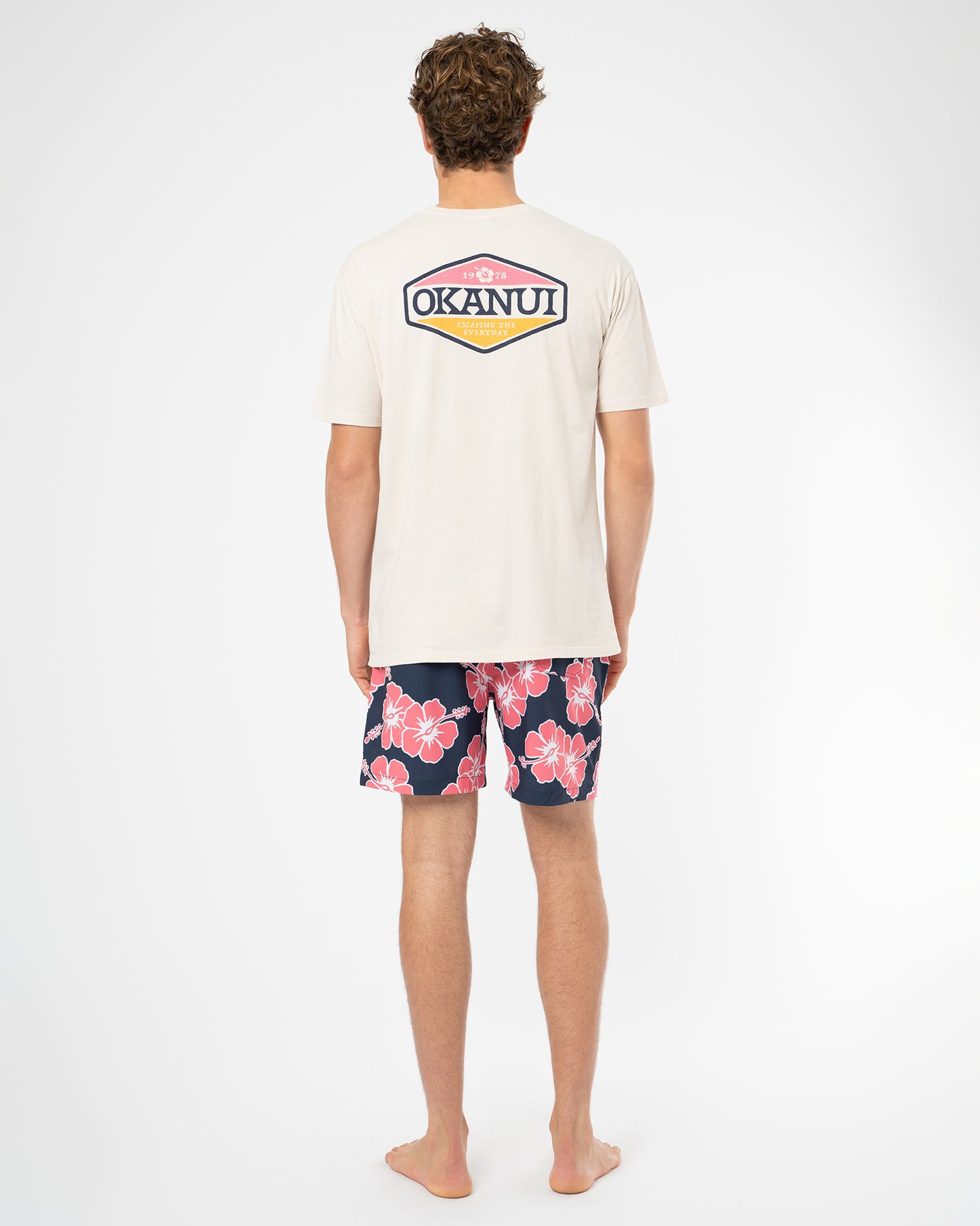 Mens Paragon T'Shirt - Stone Pink Melon