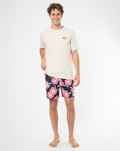 Mens Paragon T'Shirt - Stone Pink Melon