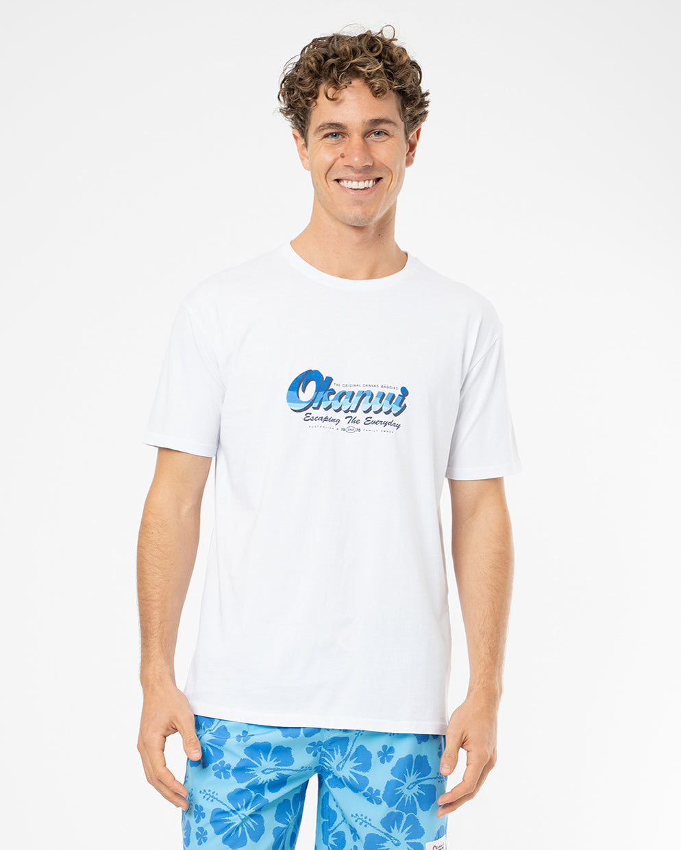 Mens Rolling T'Shirt - White