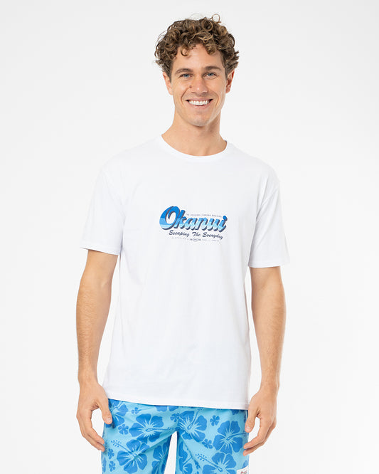 Mens Rolling T'Shirt - White