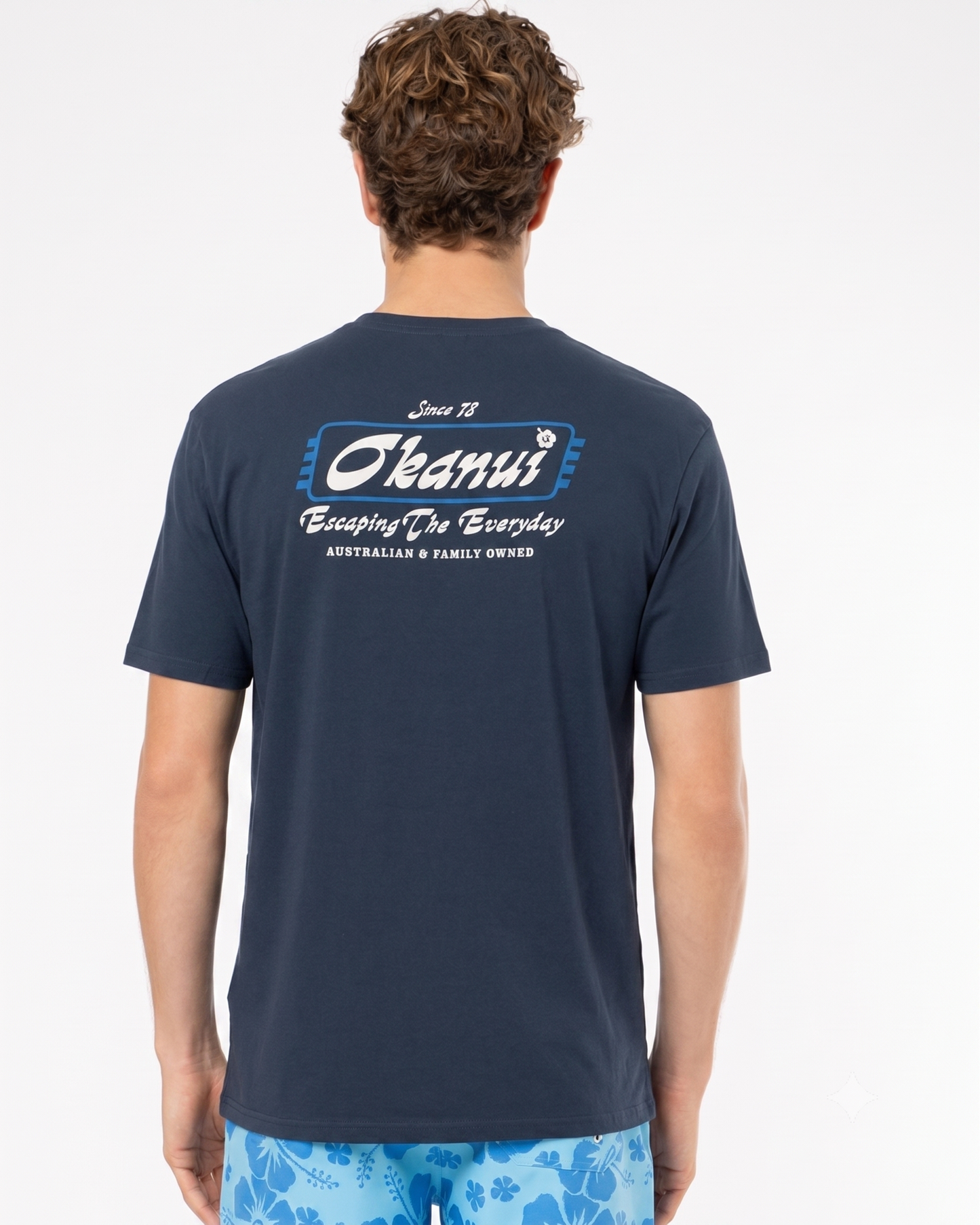Mens Speedway T'Shirt - Navy