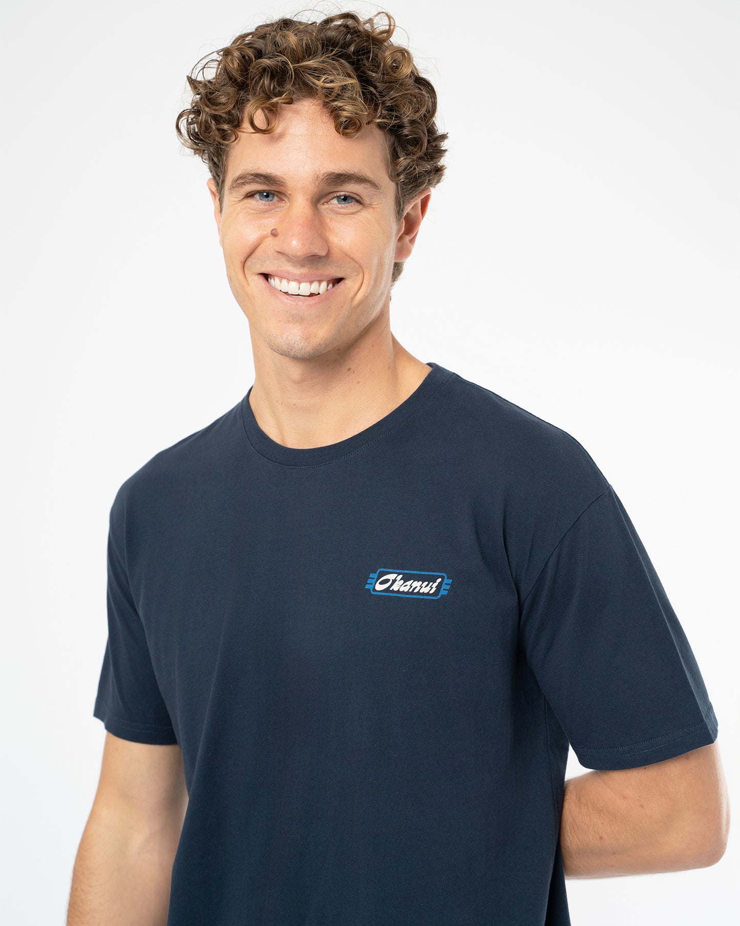 Mens Speedway T'Shirt - Navy