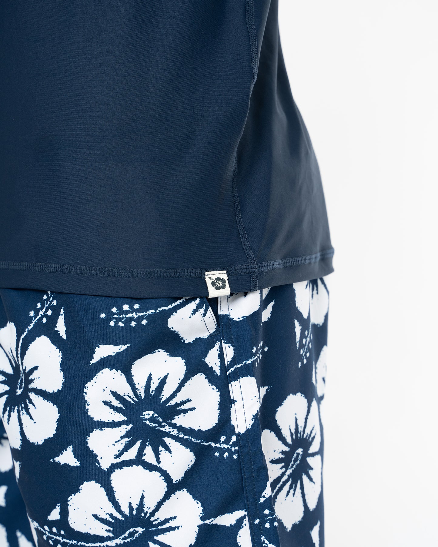 Mens Allday Rashie Long Sleeve - Navy
