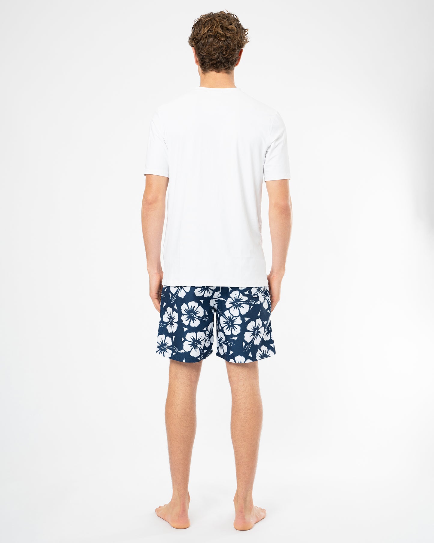 Mens Allday Rashie Short Sleeve - White