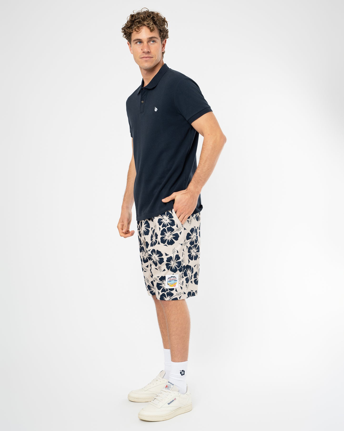 Mens Classic Short - Natural Navy