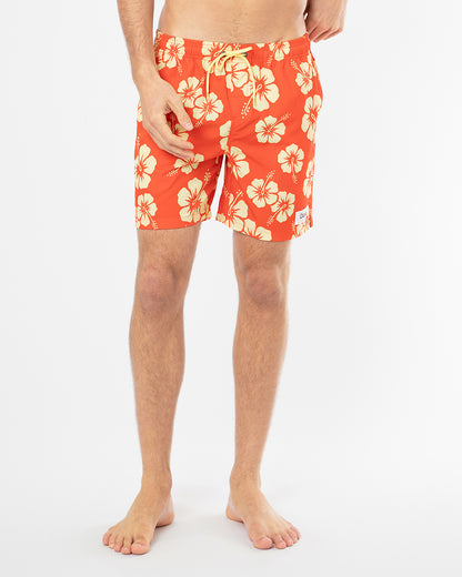 Mens Duo Swimshort - Stretch - Lemon Flame