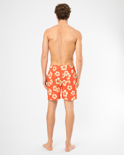 Mens Duo Swimshort - Stretch - Lemon Flame