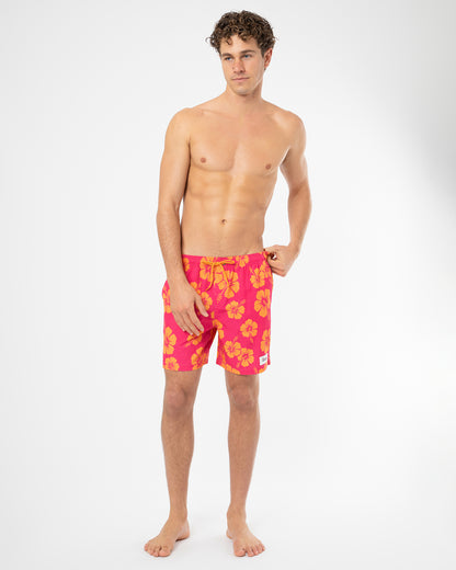 Mens Duo Swimshort - Stretch - Melon Pink