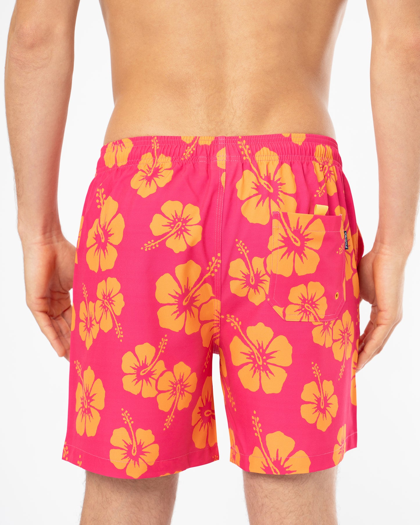 Mens Duo Swimshort - Stretch - Melon Pink