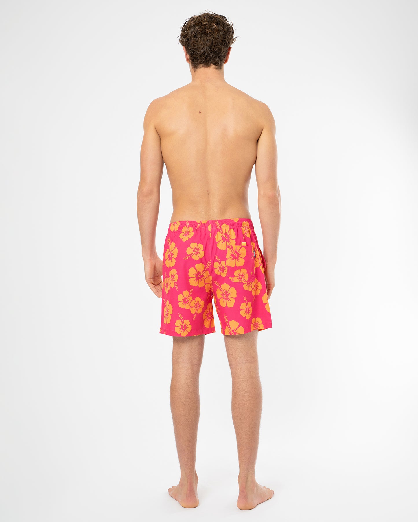 Mens Duo Swimshort - Stretch - Melon Pink