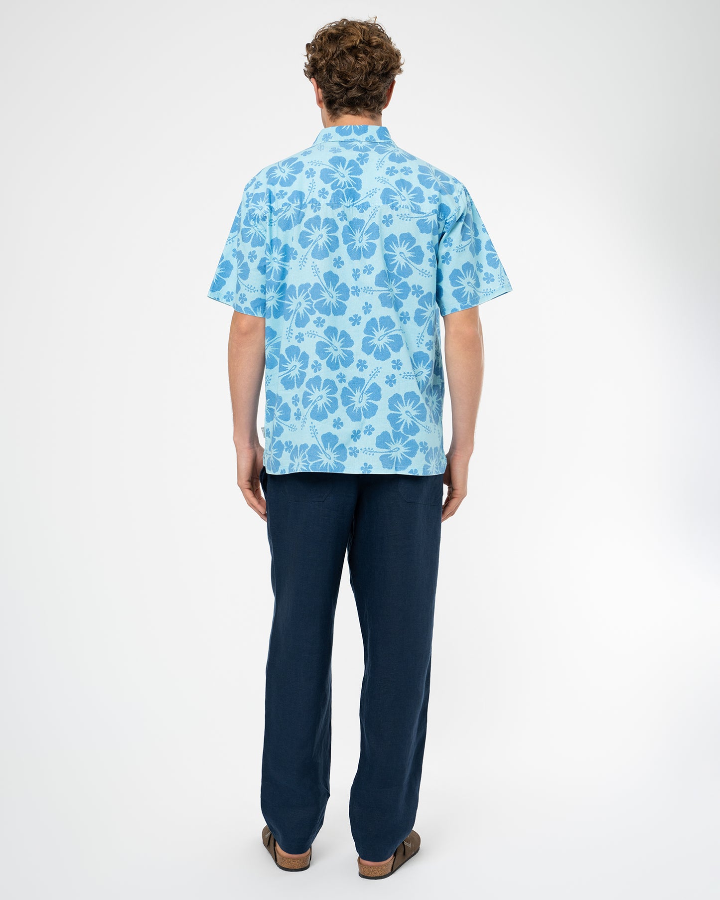 Mens Paradise SS Shirt - Malibu Mist