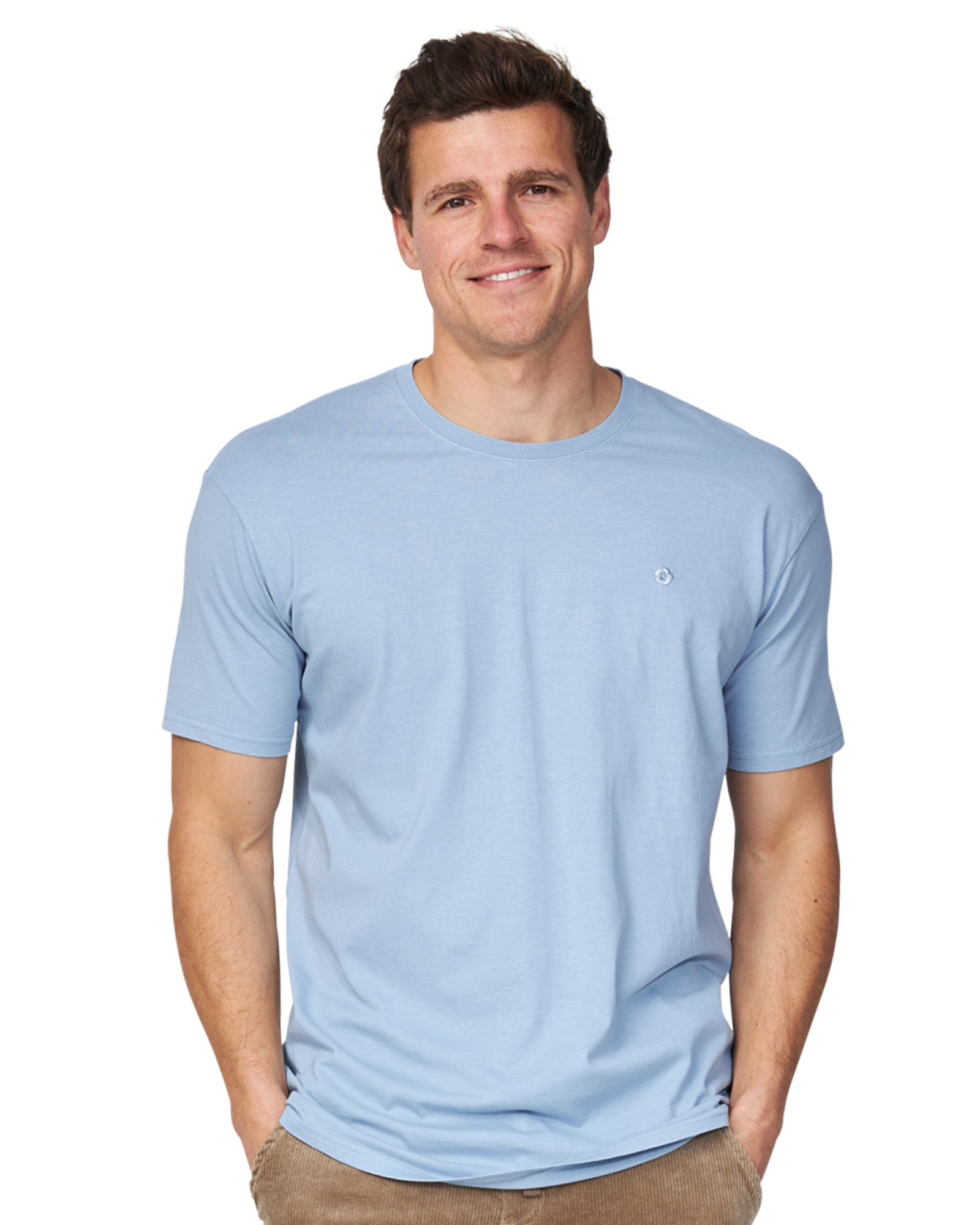 Mens - T-Shirt - Staple Tee - Steel Blue