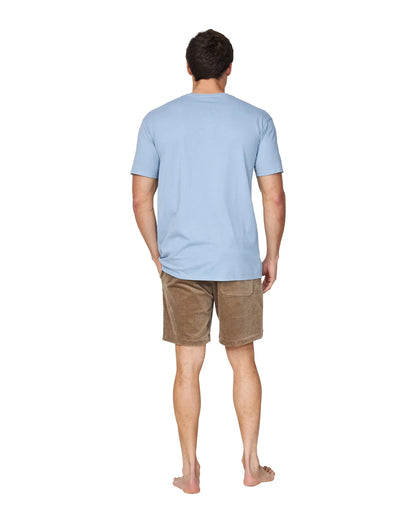 Mens - T-Shirt - Staple Tee - Steel Blue