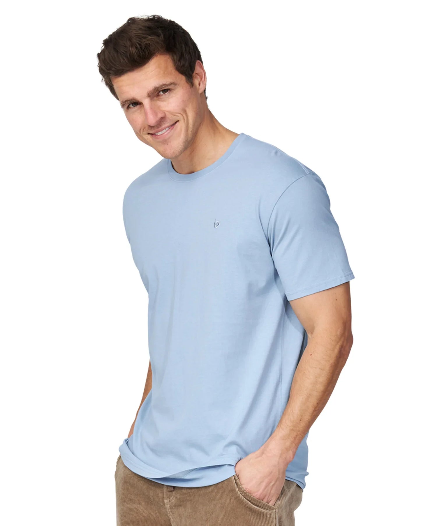 Mens - T-Shirt - Staple Tee - Steel Blue