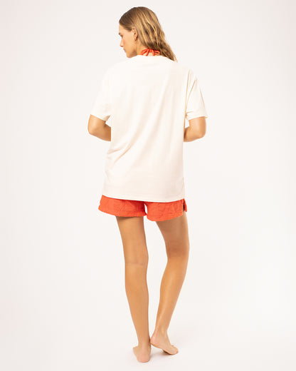 Boyfriend Escape T'Shirt - Butter Cream