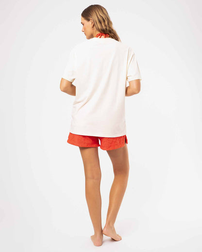 Boyfriend Escape T'Shirt - Butter Cream