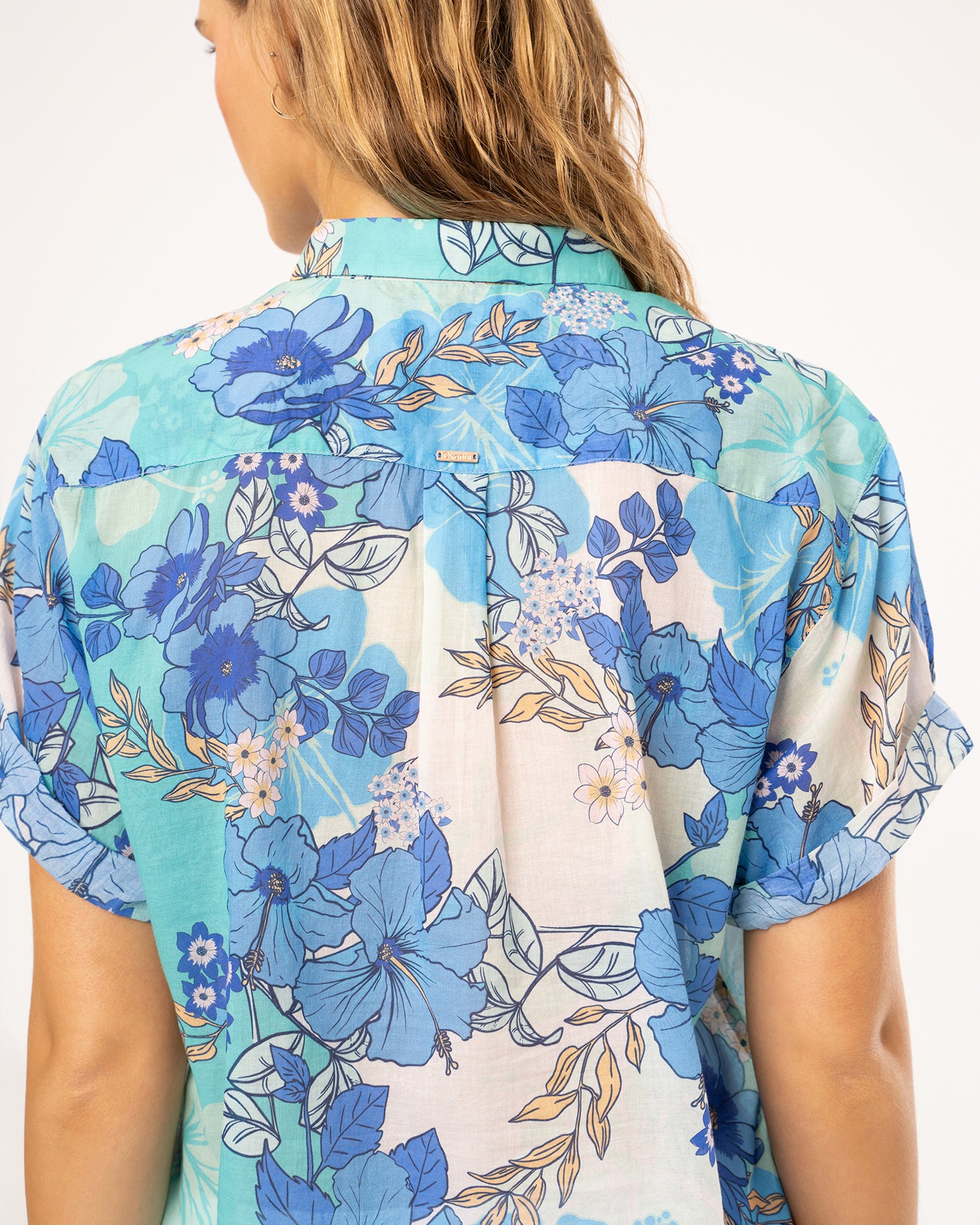 Dahlia SS Shirt - Malibu Fields