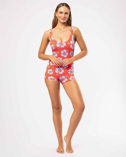 Scoop Onesie Surfsuit - Blue Flame