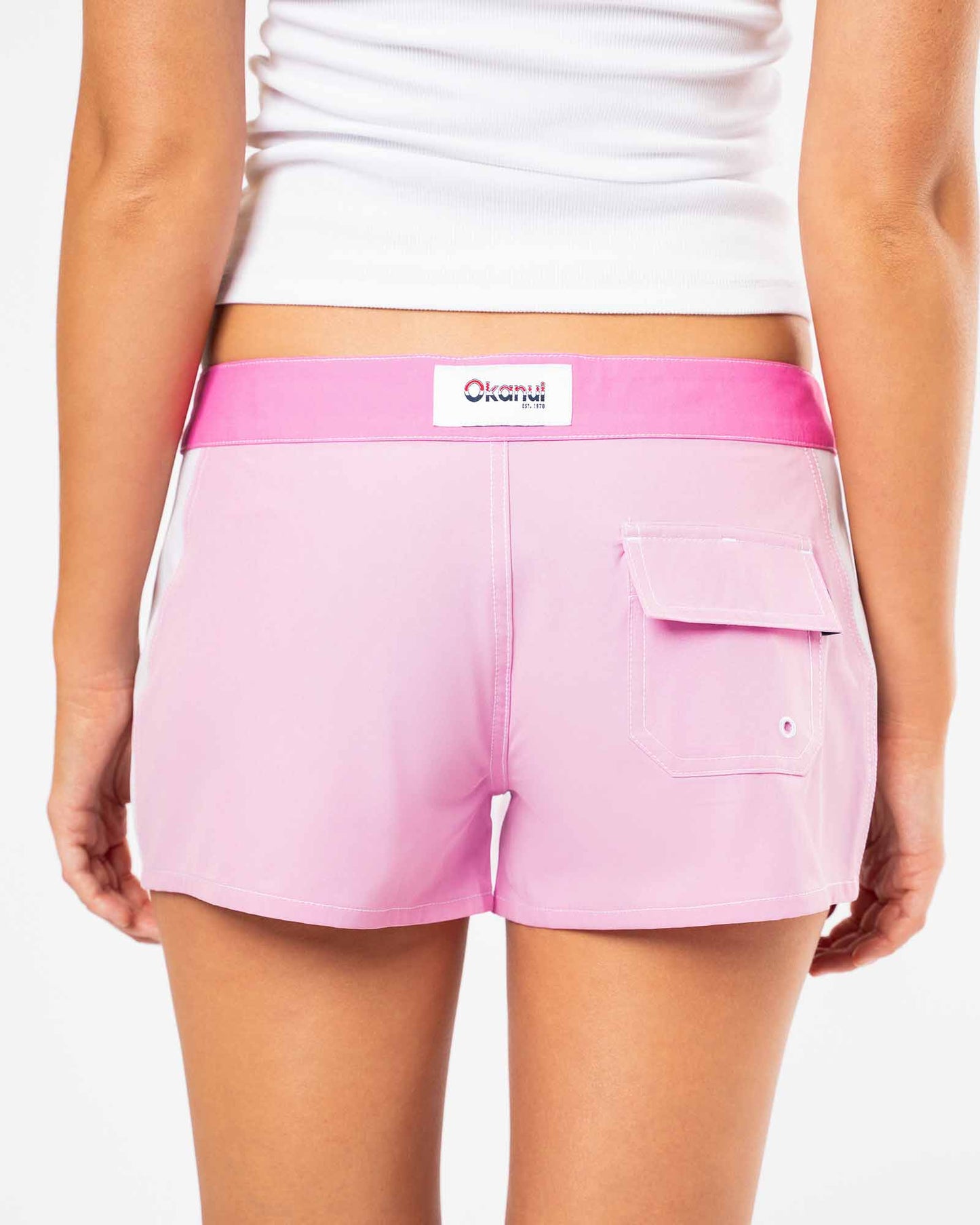 Short Board Short - Pink Lilac