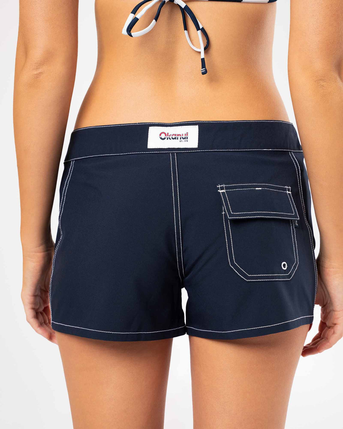 Short Board Short - Washed Navy