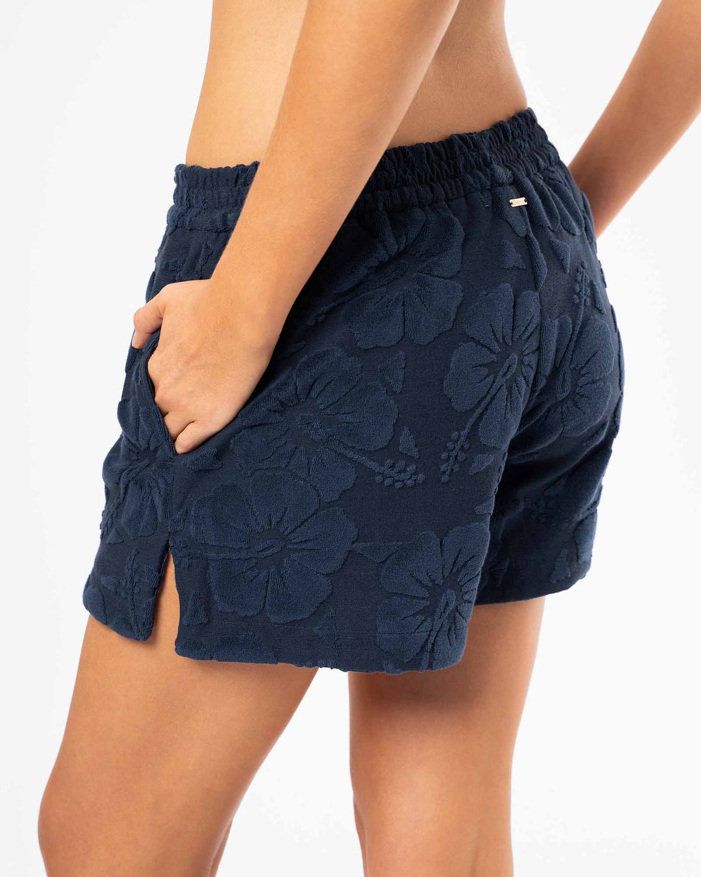 Womens Weekend Terry Short - Navy