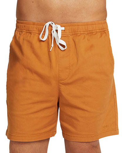 Mens - Walk Short - Castaway - Mustard