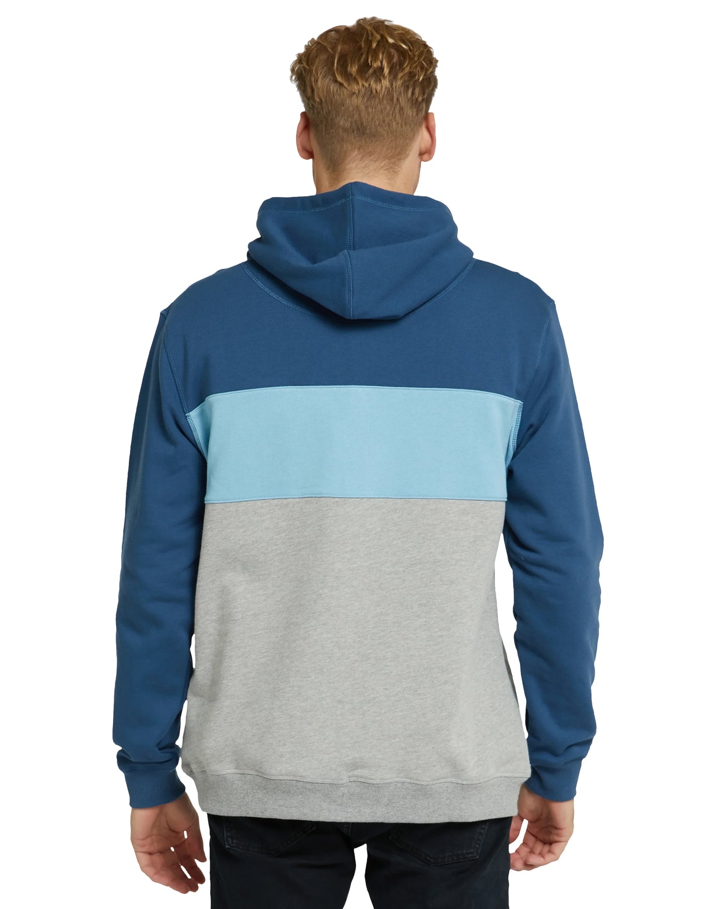 Mens - Hoodie - Versus - Grey Navy