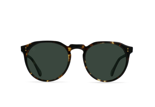 RAEN - Sunglasses - REMMY - Brindle Tortoise / Green Polarized - 49