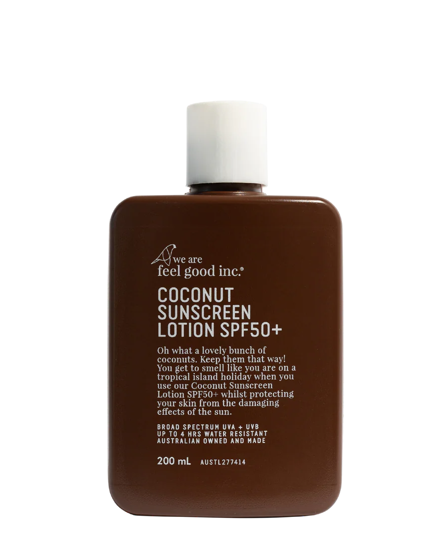 We Are Feel Good - Coconut Sunscreen - SPF50+ (200mL)