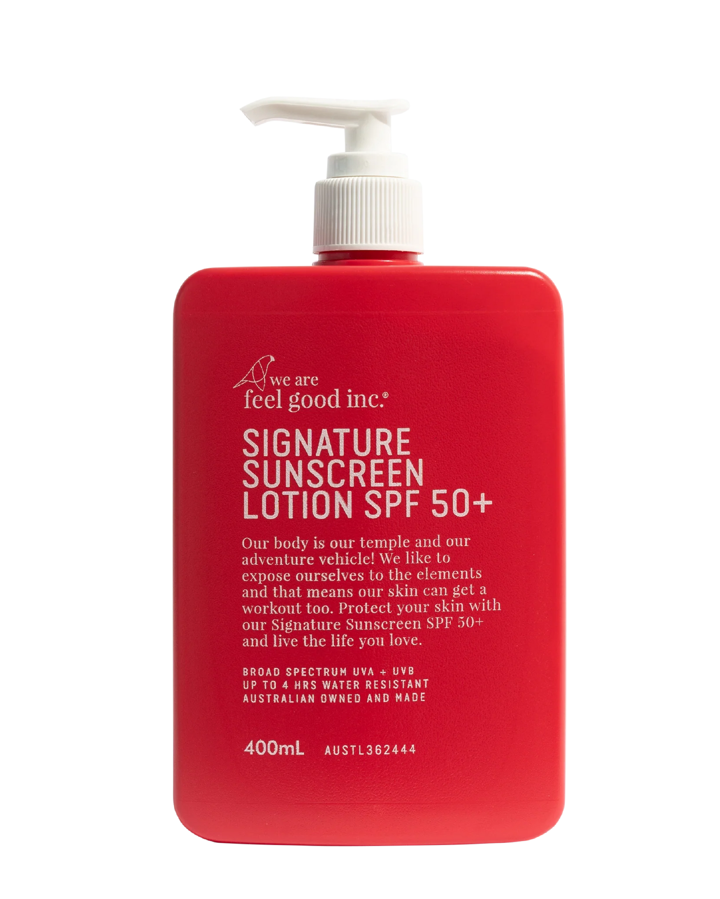 We Are Feel Good - Signature Sunscreen - SPF50+ (400mL)