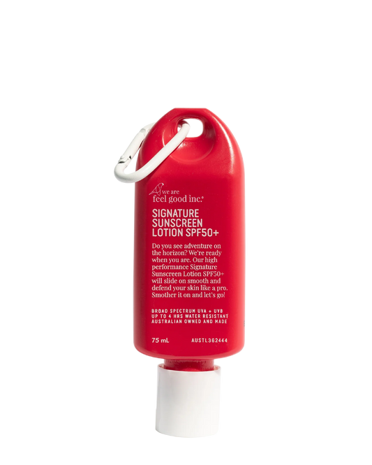 We Are Feel Good - Signature Sunscreen Lotion - SPF50+ Traveller (75mL)
