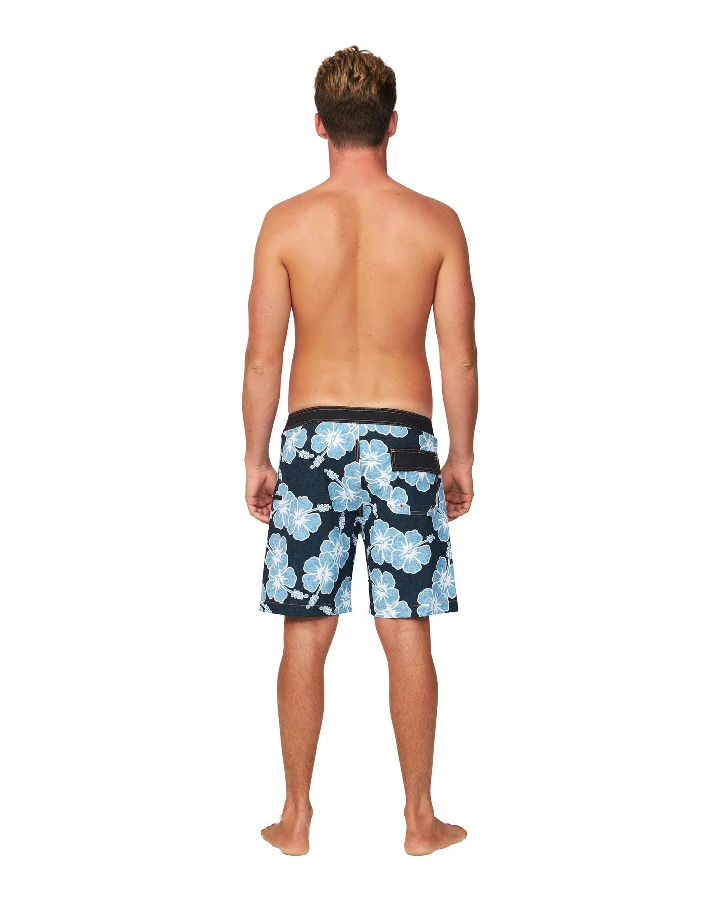 Mens - Boardrider Boardshort - Way Back when - Black Sky