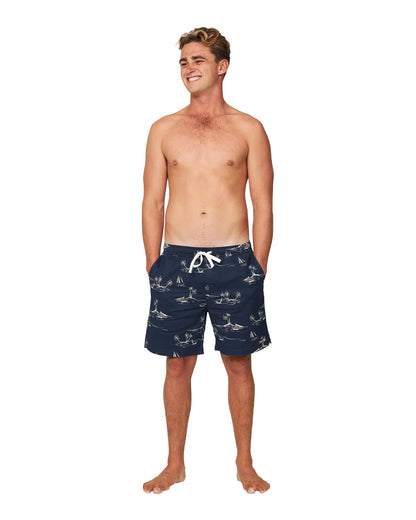 Mens - Heritage Walk Shorts - Below Deck - Navy