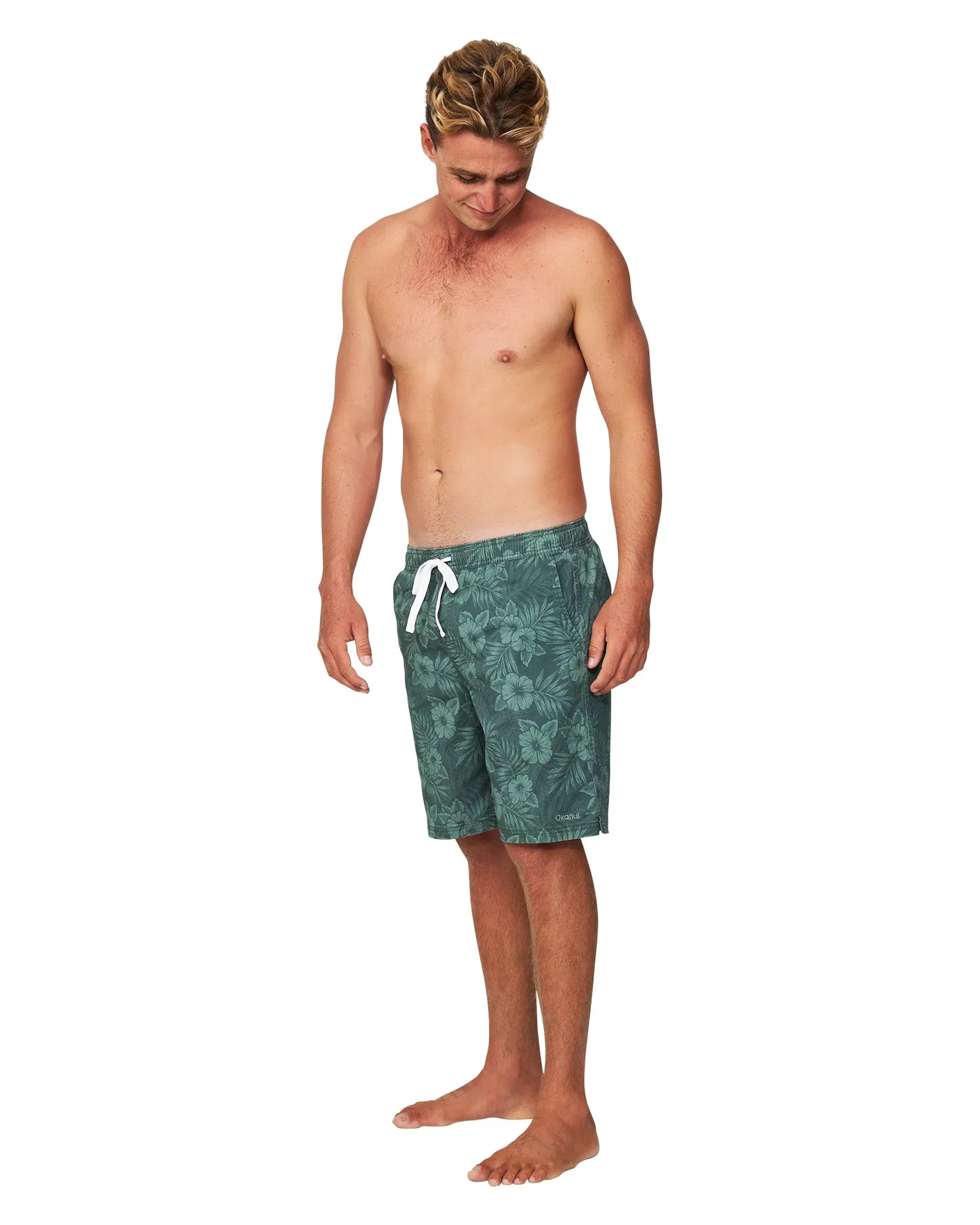 Mens - Heritage Walk Shorts - Hideaway - Seaglass