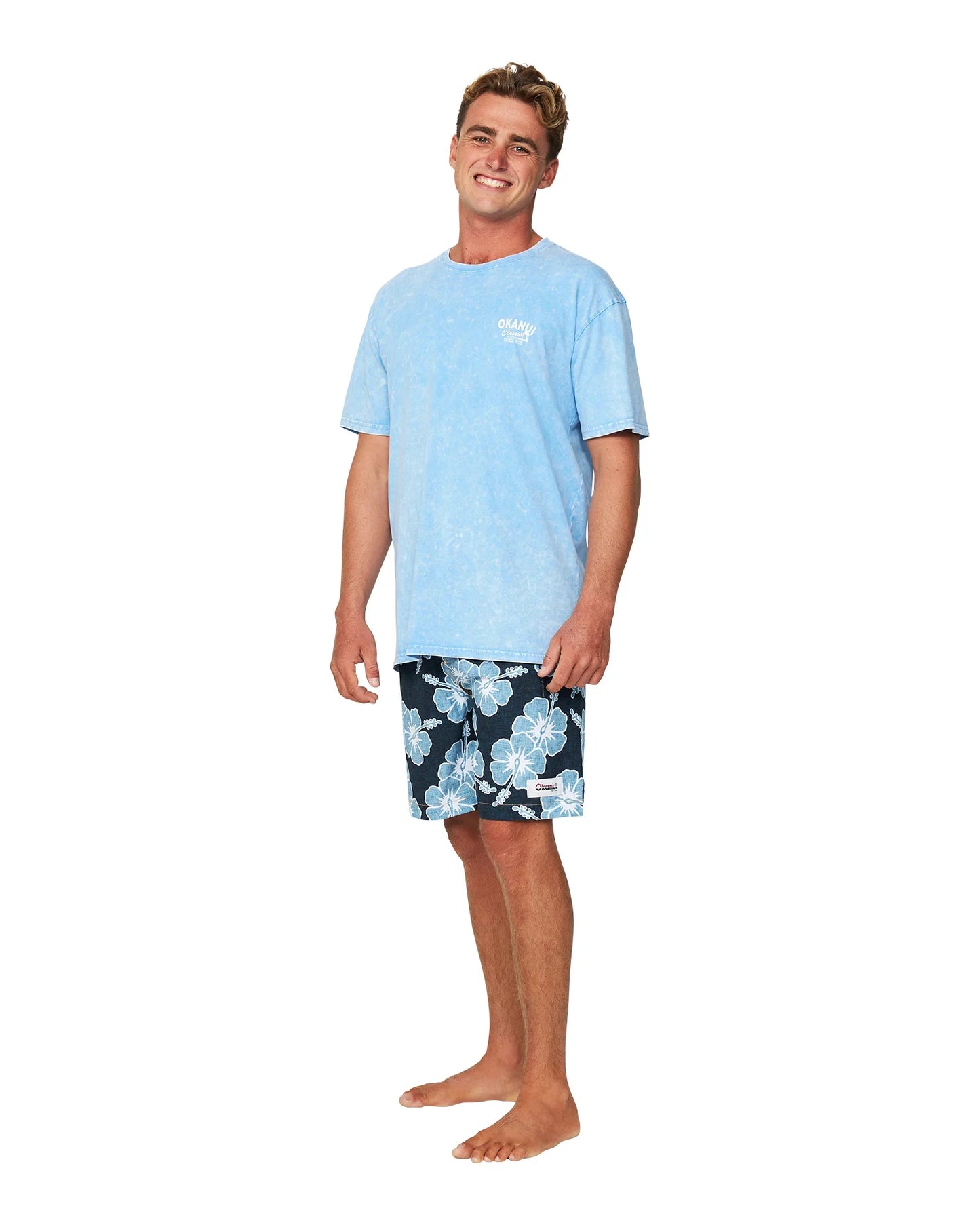 Mens - T-Shirt - Overhead - Rinse Blue