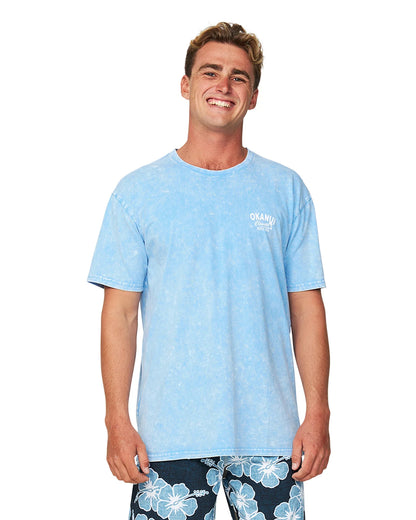 Mens - T-Shirt - Overhead - Rinse Blue
