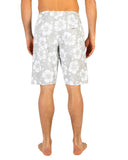 Mens - Classic Shorts - Hibiscus Cool Grey