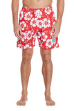 Mens - Classic Short Shorts - Hibiscus Red - Australian Made
