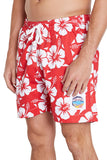 Mens - Classic Short Shorts - Hibiscus Red