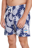 Mens - Classic Short Shorts - Pineapples Navy
