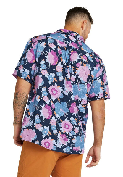 Mens - Aloha Shirt - Fleetwood - Navy Multi