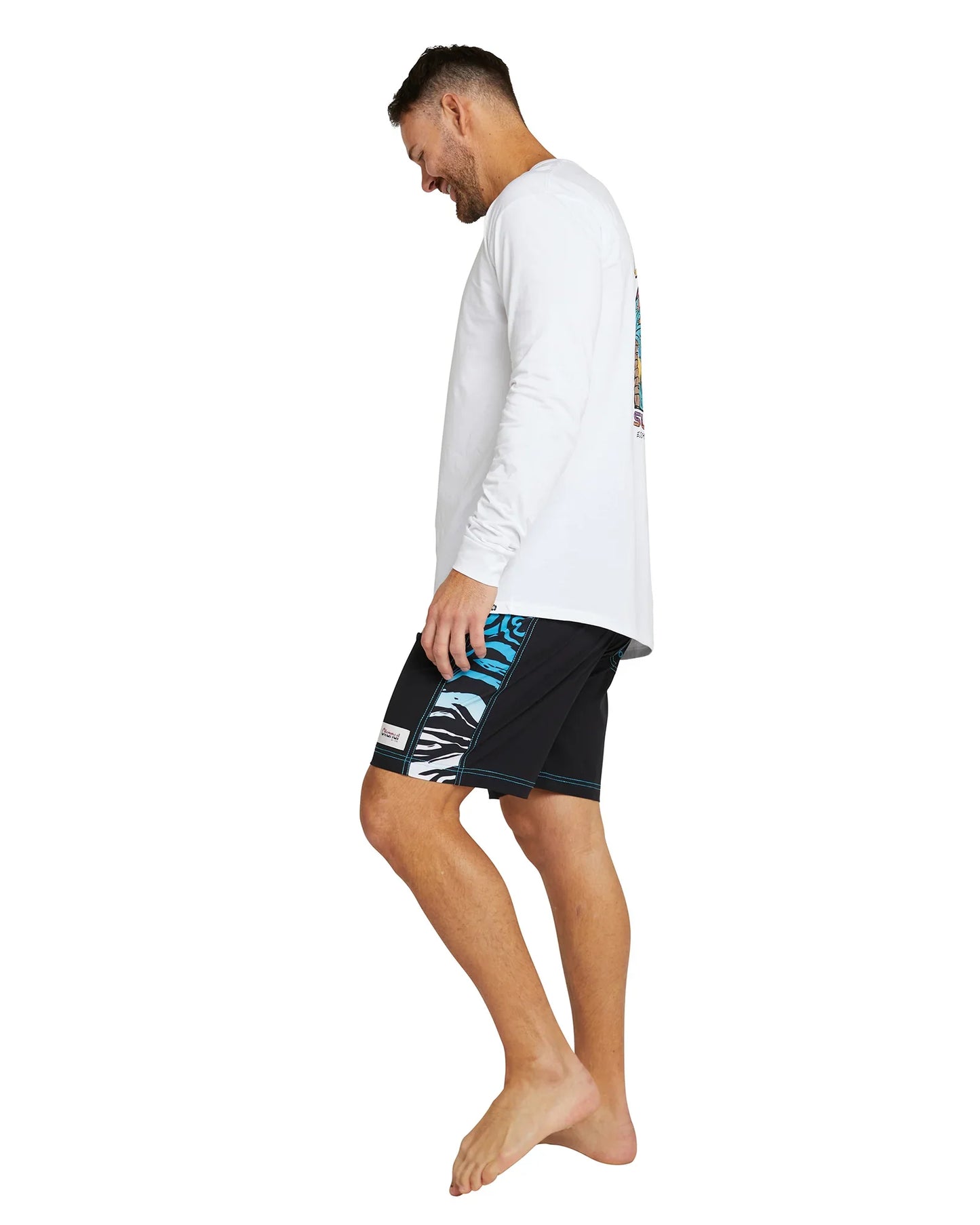 Mens - Boardrider Boardshort - Whirlpool - Black
