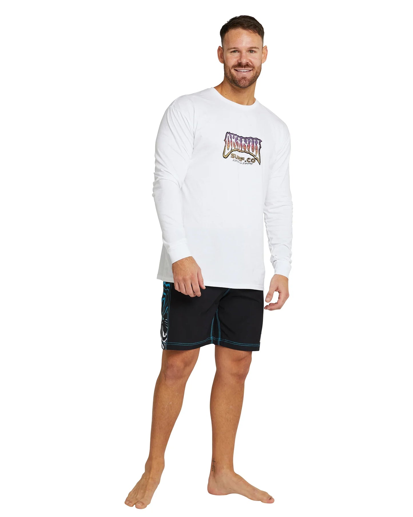 Mens - Boardrider Boardshort - Whirlpool - Black