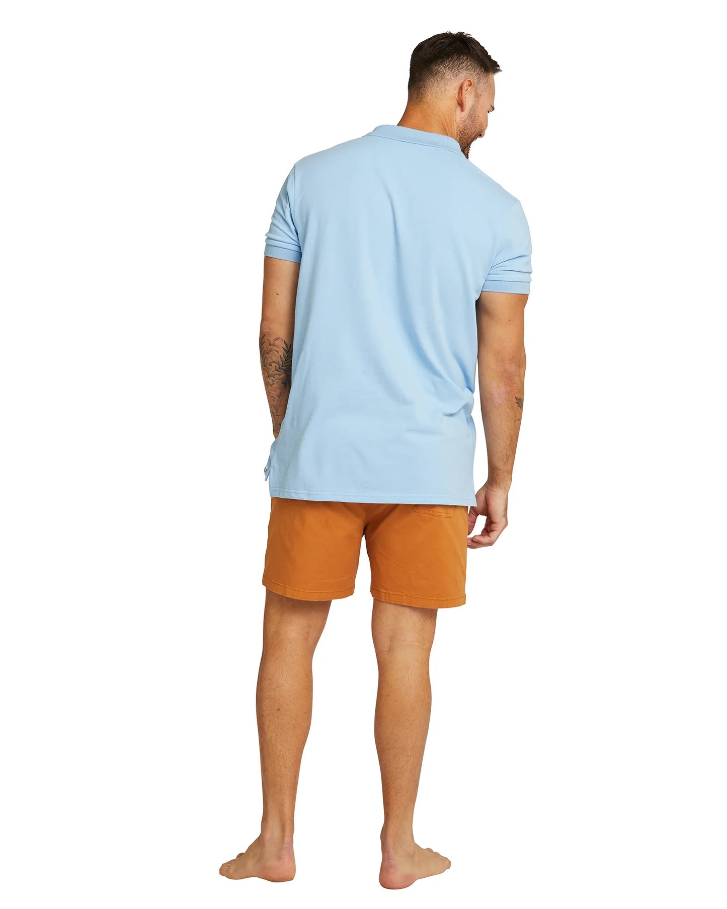 Mens - Polo Shirt - Classic - Ice Blue