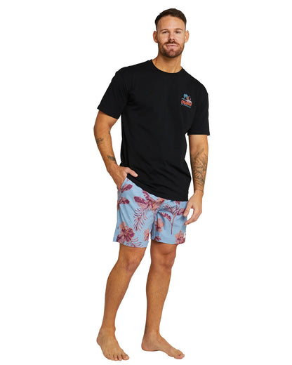 Mens -  T-Shirt  - Horizons - Black