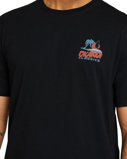 Mens -  T-Shirt  - Horizons - Black