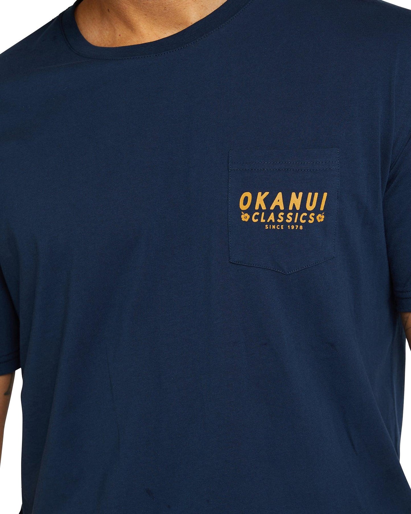 Mens - T-Shirt - Pocket Staple - Navy