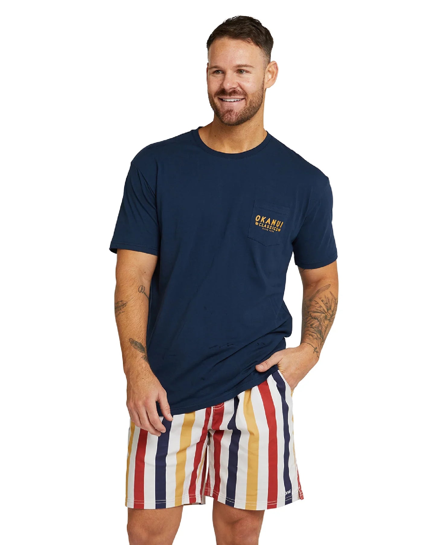 Mens - T-Shirt - Pocket Staple - Navy